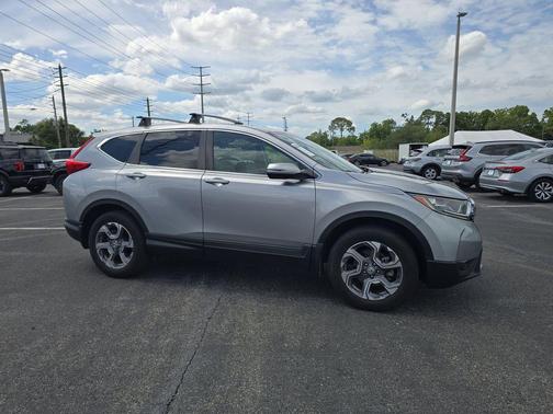 Lunar Silver Metallic 2019 Honda CR-V EX