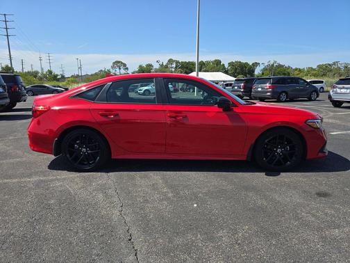 Rallye Red 2024 Honda Civic Sport