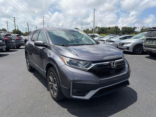 Modern Steel Metallic 2021 Honda CR-V AWD EX-L