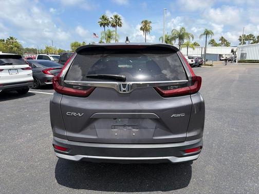 Modern Steel Metallic 2021 Honda CR-V AWD EX-L