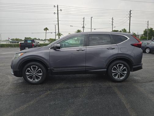 Modern Steel Metallic 2021 Honda CR-V AWD EX-L