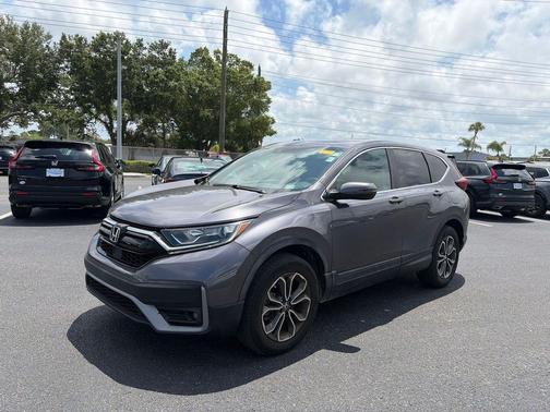 Modern Steel Metallic 2021 Honda CR-V AWD EX-L