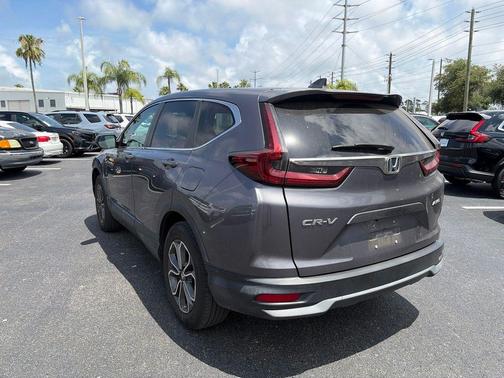 Modern Steel Metallic 2021 Honda CR-V AWD EX-L