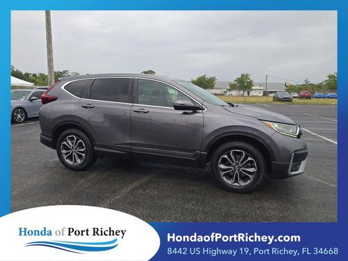 Modern Steel Metallic 2021 Honda CR-V AWD EX-L