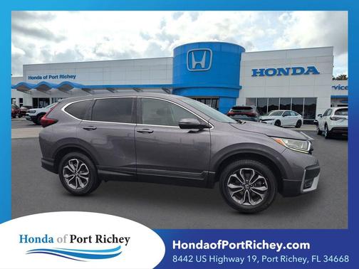Modern Steel Metallic 2021 Honda CR-V AWD EX-L