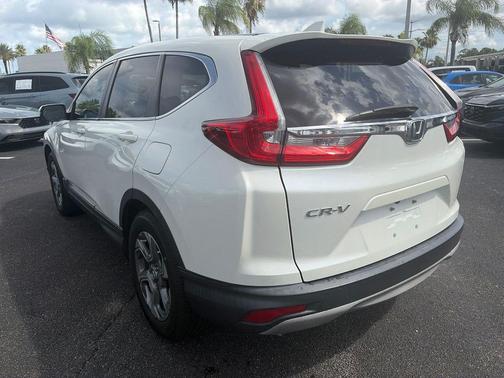 White Diamond Pearl 2018 Honda CR-V EX-L
