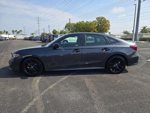 Meteorite Gray Metallic 2025 Honda Civic Sport