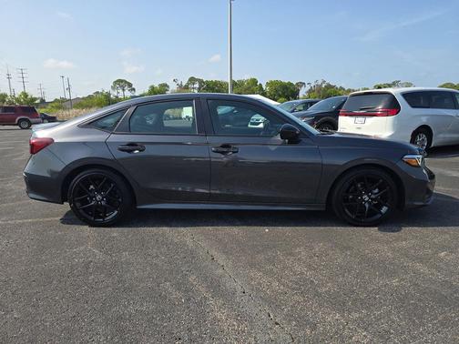 Meteorite Gray Metallic 2025 Honda Civic Sport