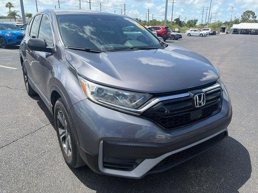 Modern Steel Metallic 2021 Honda CR-V 2WD LX