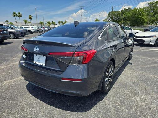 Grey 2023 Honda Civic EX