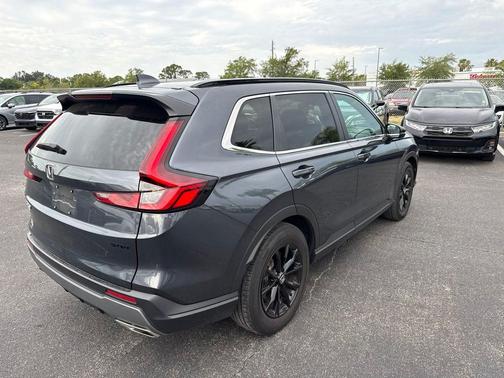 Meteorite Gray Metallic 2025 Honda CR-V Hybrid Sport FWD