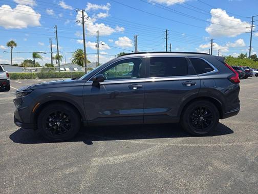 Meteorite Gray Metallic 2025 Honda CR-V Hybrid Sport FWD