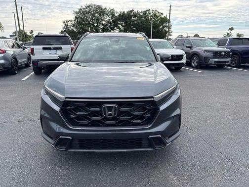 Meteorite Gray Metallic 2025 Honda CR-V Hybrid Sport FWD