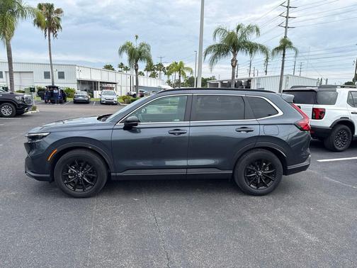 Meteorite Gray Metallic 2025 Honda CR-V Hybrid Sport FWD