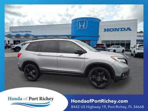 Black Forest Pearl 2020 Honda Passport AWD Elite