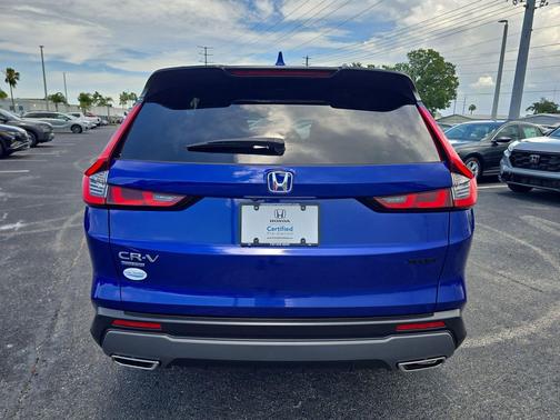 Blue 2025 Honda CR-V Hybrid Sport FWD