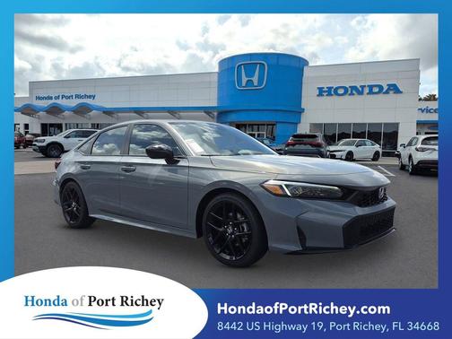 Gray 2026 Honda Civic Sport