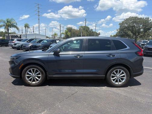 Gray 2025 Honda CR-V EX 2WD