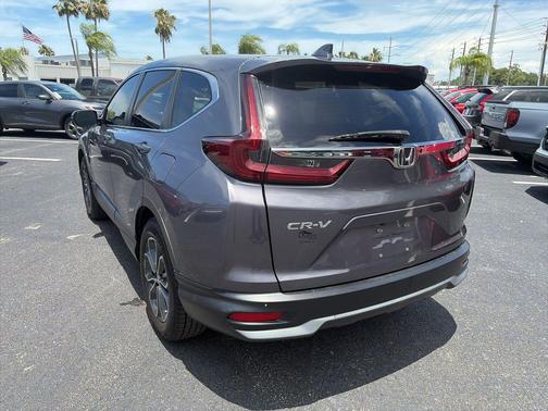 Gray 2021 Honda CR-V 2WD EX-L