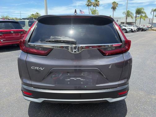 Gray 2021 Honda CR-V 2WD EX-L