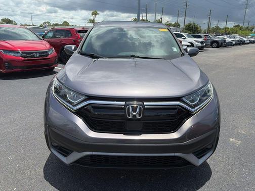 Gray 2021 Honda CR-V 2WD EX-L