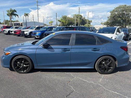 Blue Lagoon Pearl 2026 Honda Civic Hybrid Sport
