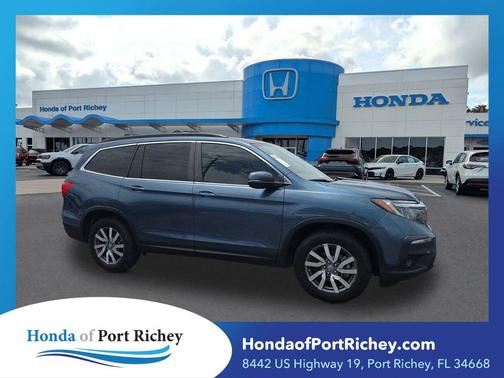 Grey 2021 Honda Pilot 2WD EX