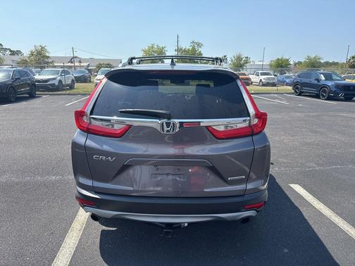 Gray 2018 Honda CR-V Touring