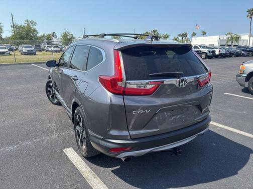 Gray 2018 Honda CR-V Touring