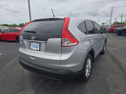 Alabaster Silver Metallic 2013 Honda CR-V EX