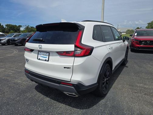 Platinum White 2026 Honda CR-V Hybrid Sport-L FWD