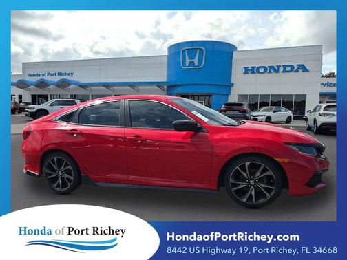 Rallye Red 2019 Honda Civic Sport