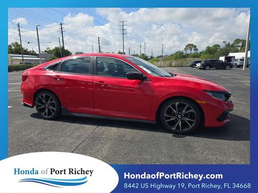 Rallye Red 2019 Honda Civic Sport