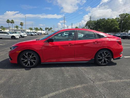 Rallye Red 2019 Honda Civic Sport