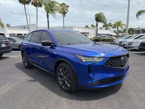 Apex Blue Pearl 2024 Acura MDX A-SPEC