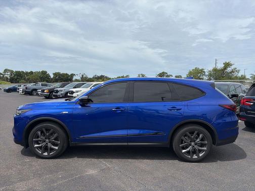Apex Blue Pearl 2024 Acura MDX A-SPEC