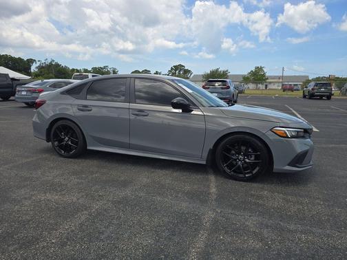 Urban Gray Pearl 2025 Honda Civic Sport