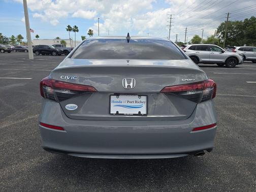 Urban Gray Pearl 2025 Honda Civic Sport