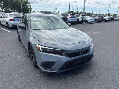 Urban Gray Pearl 2025 Honda Civic Sport