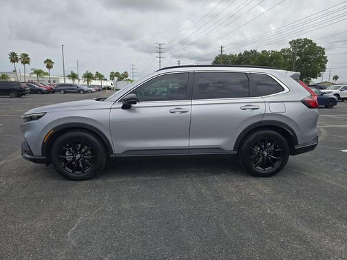 Lunar Silver Metallic 2024 Honda CR-V Hybrid Sport FWD