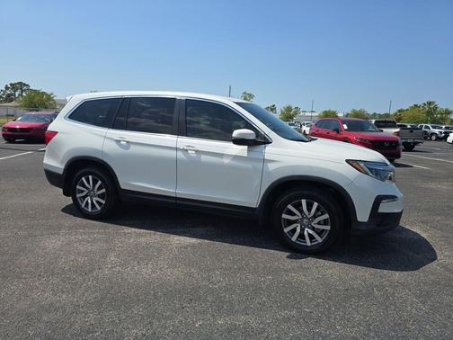 Platinum White Pearl 2021 Honda Pilot 2WD EX-L