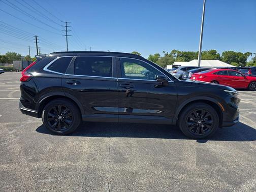 Crystal Black Pearl 2024 Honda CR-V Hybrid Sport Touring AWD