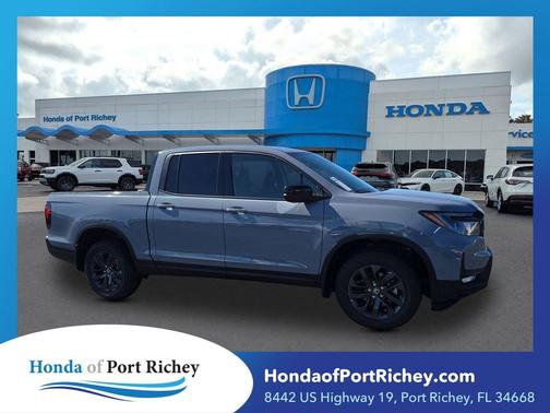 Sonic Gray Pearl 2026 Honda Ridgeline Sport