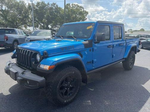 Hydro Blue Pearlcoat 2021 Jeep Gladiator Willys