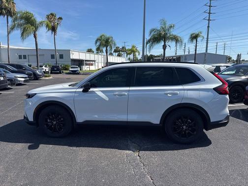 Platinum White Pearl 2023 Honda CR-V Hybrid Sport FWD