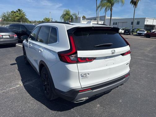 Platinum White Pearl 2023 Honda CR-V Hybrid Sport FWD