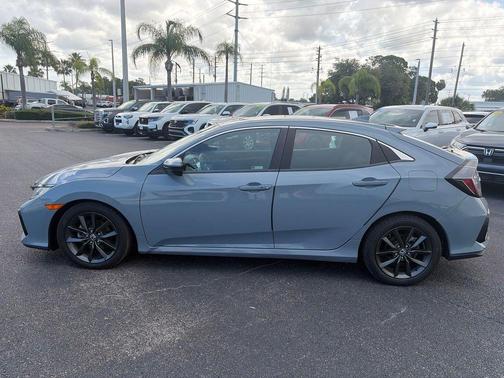 Lunar Silver Metallic 2021 Honda Civic EX