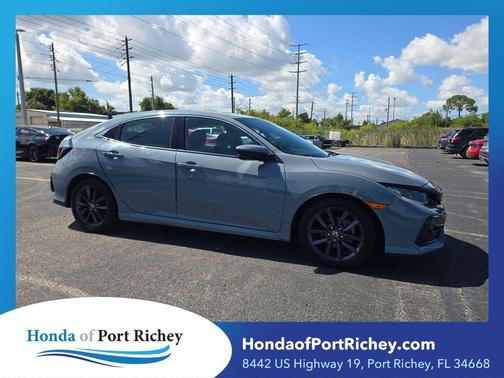 Lunar Silver Metallic 2021 Honda Civic EX