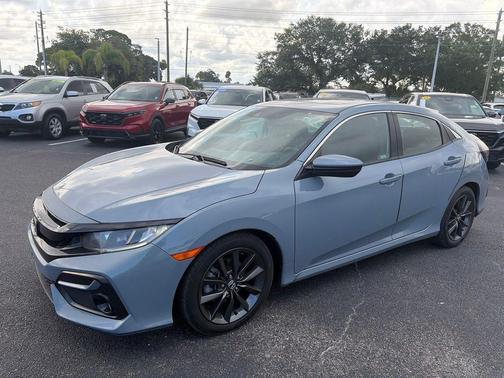 Lunar Silver Metallic 2021 Honda Civic EX