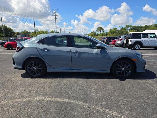 Lunar Silver Metallic 2021 Honda Civic EX